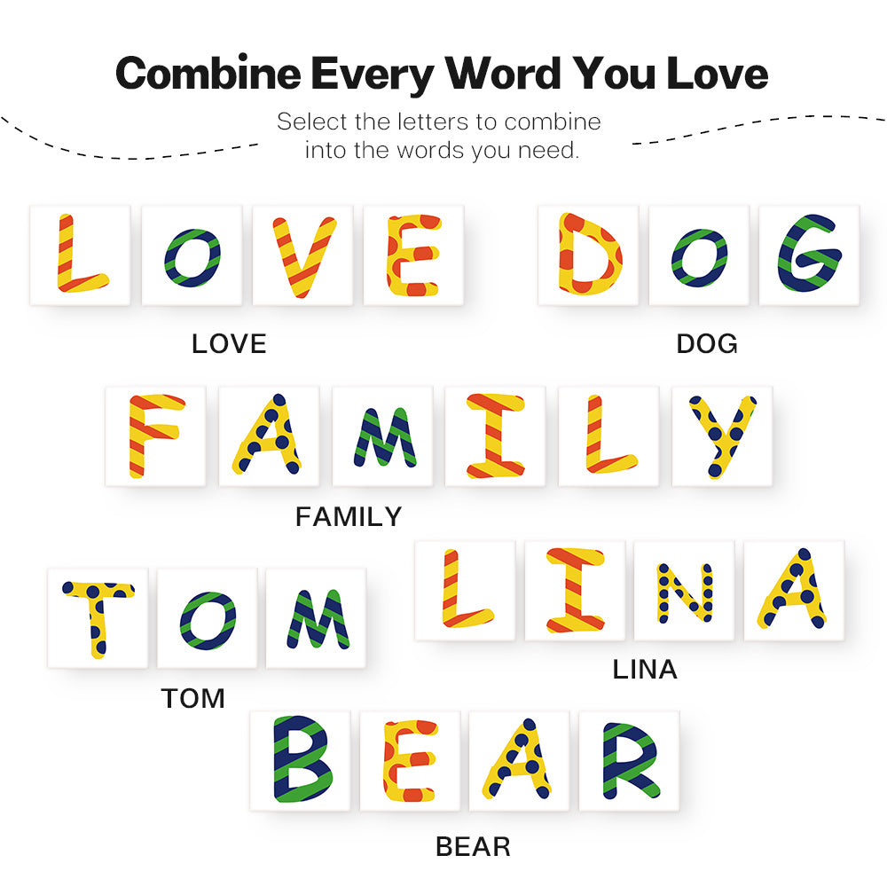 Zigzag Zest Alphabet painting displayed in a modern frame on a colorful wall, adding playful energy to home décor with different words