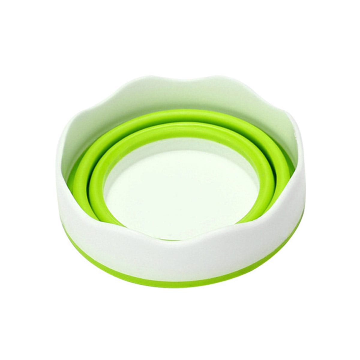 Collapsible Paint Brush Washer Cup - Crafty by Numbers - Paint by Numbers - Color Green