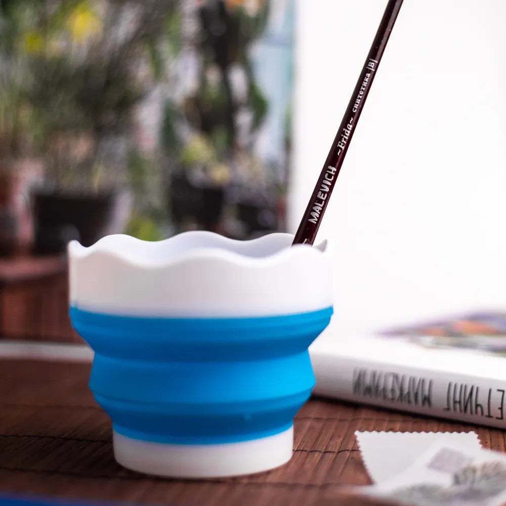 Collapsible Paint Brush Washer Cup - Crafty by Numbers - Paint by Numbers