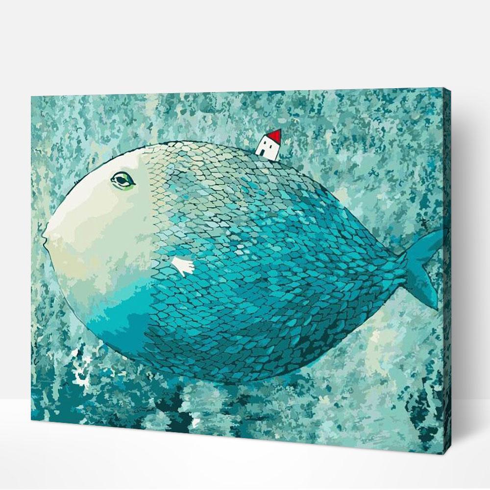 Big Fish, Paint by Numbers, Crafty by Numbers