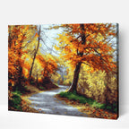 Autumn Forest, Painting by Numbers, Crafty by Numbers