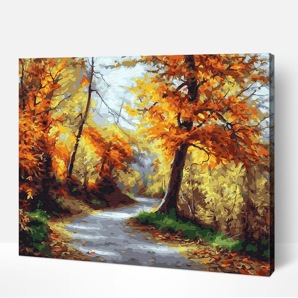 Autumn Forest, Painting by Numbers, Crafty by Numbers