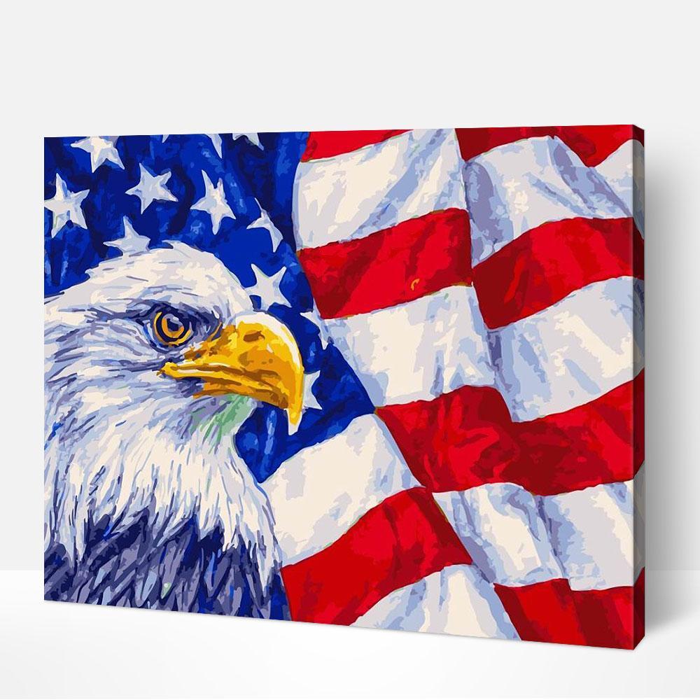 National Symbol of the USA painting kit image