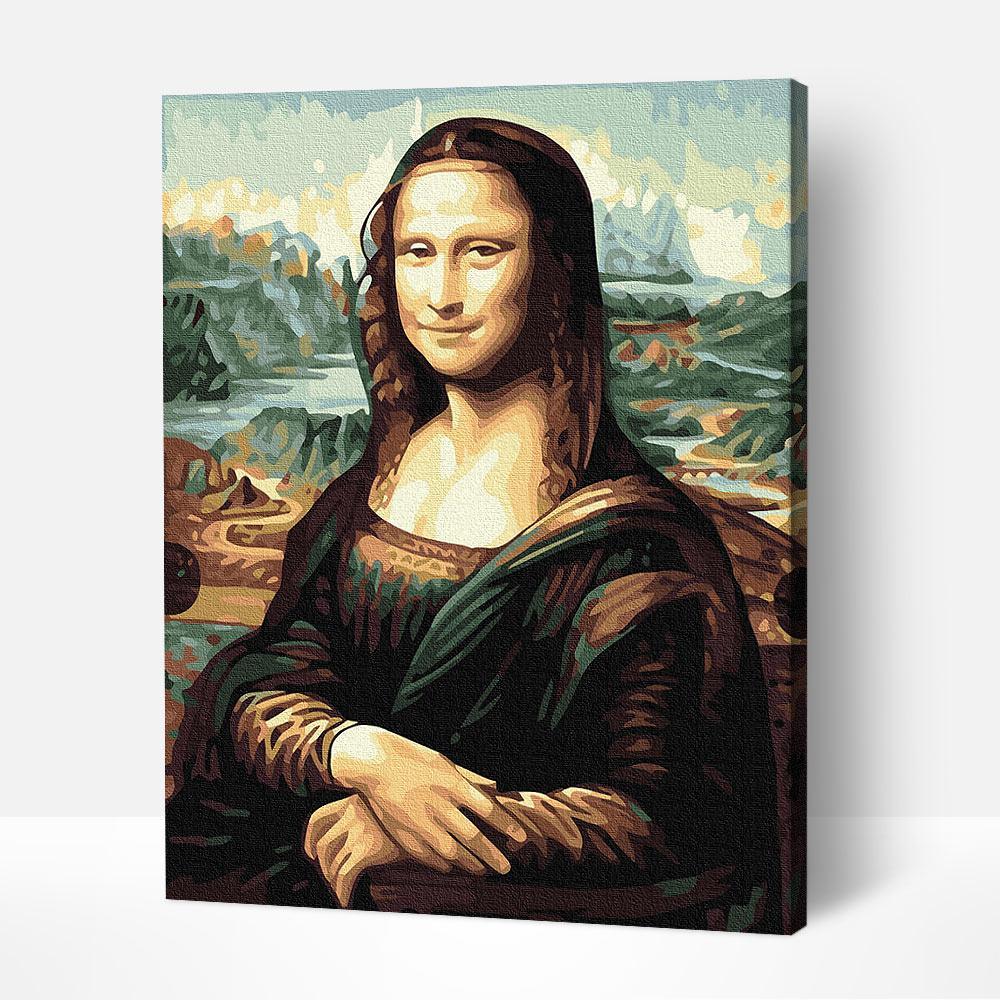 Mona Lisa's Smile painting kit image