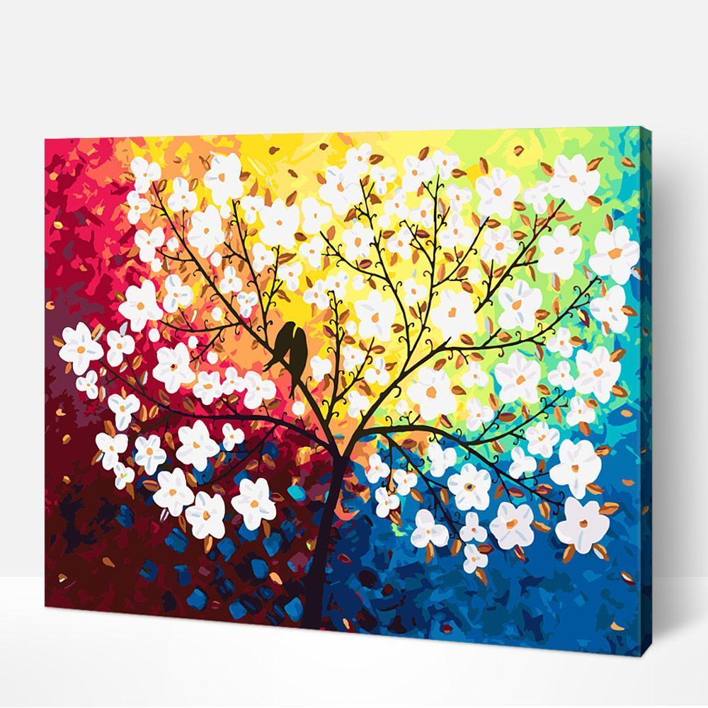Blossom Tree, Paint by Numbers, Crafty by Numbers
