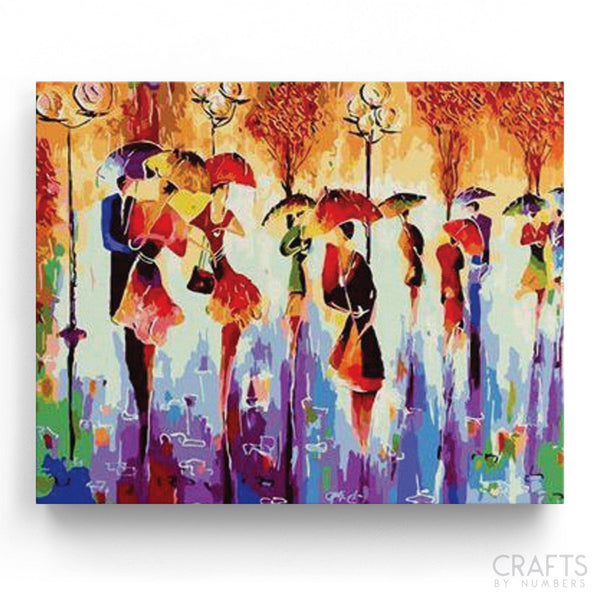 Couple Love store Painting Hug Original Art Acrylic Small Canvas 10x8 Lovers Outdoors