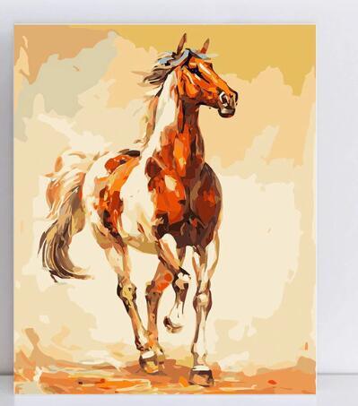 Art Of Ford Mustang – Crafty By Numbers – Malen nach Zahlen – Malen nach Zahlen für Erwachsene – Gemälde – Leinwand – individuelles Malen nach Zahlen