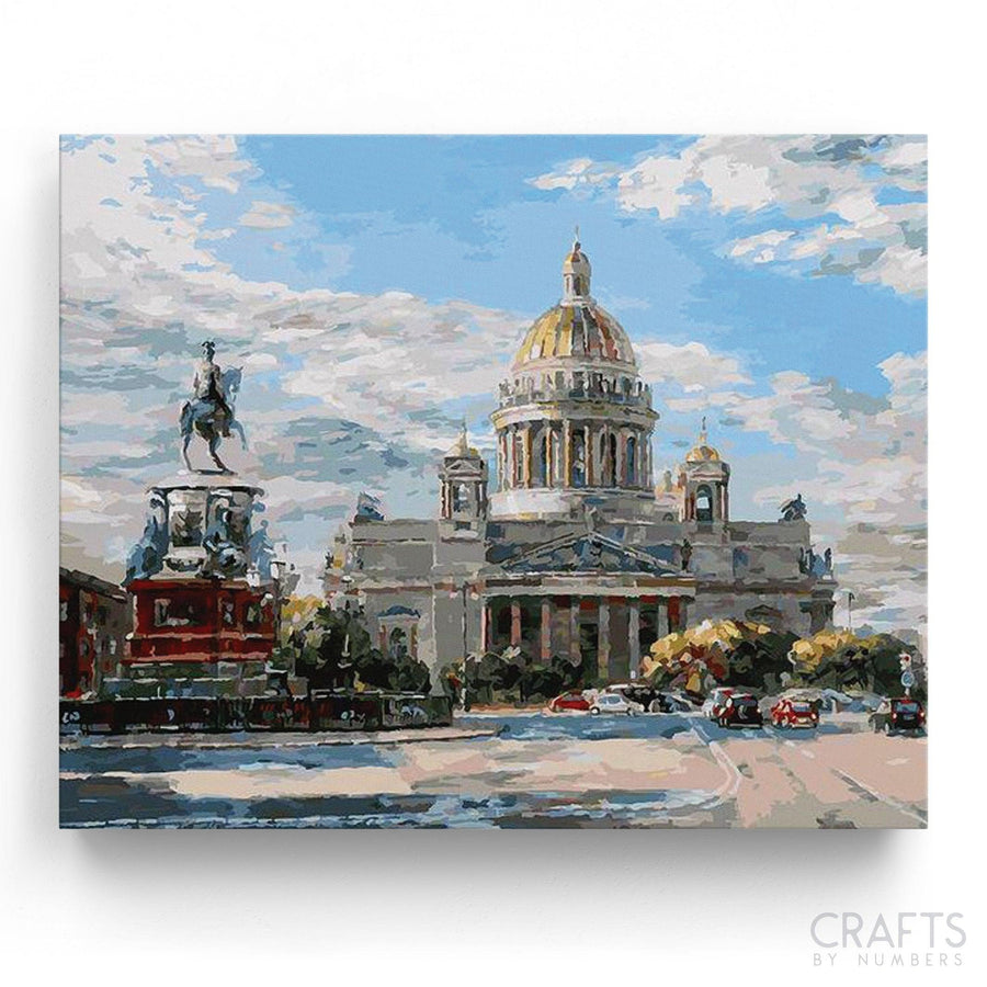 Art Of Saint Petersburg - Crafty By Numbers - Paint by Numbers - Paint by Numbers for Adults - Painting - Canvas - Custom Paint by Numbers