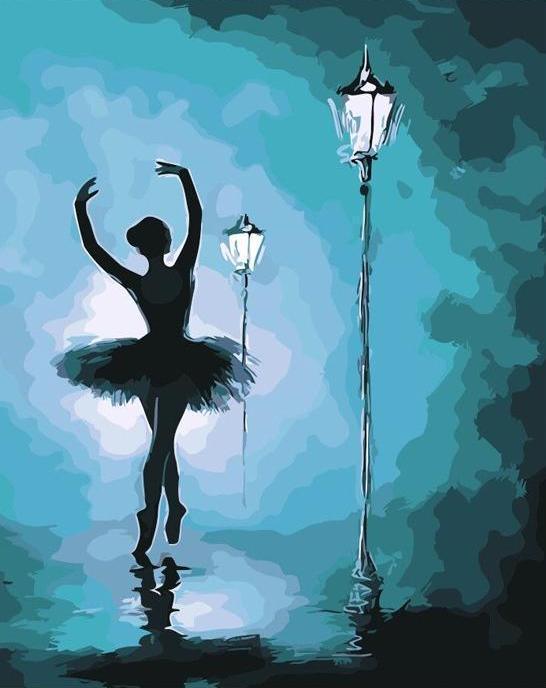 Ballet Dance Girl Art - Crafty By Numbers - Paint by Numbers - Paint by Numbers for Adults - Painting - Canvas - Custom Paint by Numbers