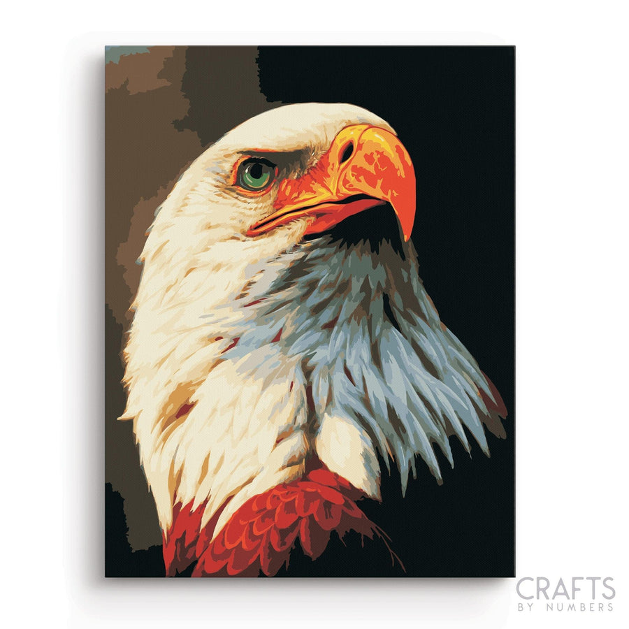 Eagle The Bird Wall Art - Crafty By Numbers - Paint by Numbers - Paint by Numbers for Adults - Painting - Canvas - Custom Paint by Numbers