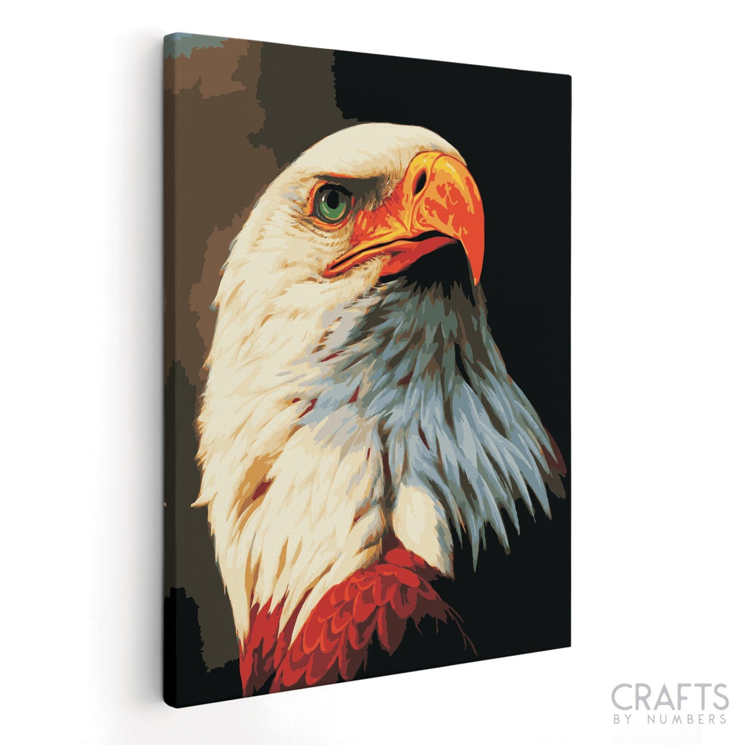 Eagle The Bird Wall Art - Crafty By Numbers - Paint by Numbers - Paint by Numbers for Adults - Painting - Canvas - Custom Paint by Numbers