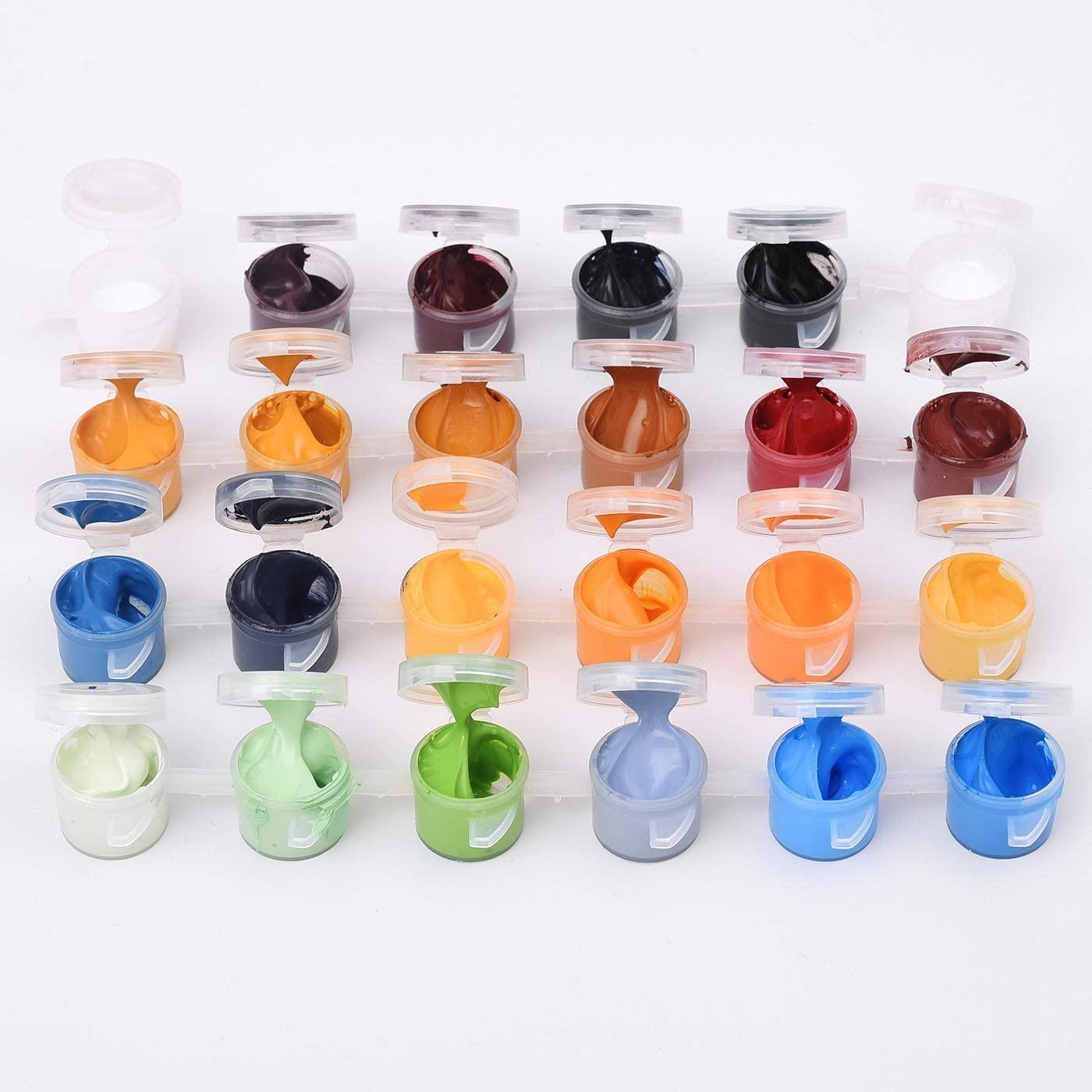 Single replacement paint pot for matching a Crafty kit color