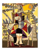 Kobieta Siedząca W Ogrodzie - Pablo Picasso - Crafty By Numbers - Paint by Numbers - Paint by Numbers for Adults - Painting - Canvas - Custom Paint by Numbers