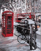 London Art - Crafty By Numbers - Paint by Numbers - Paint by Numbers for Adults - Painting - Canvas - Custom Paint by Numbers