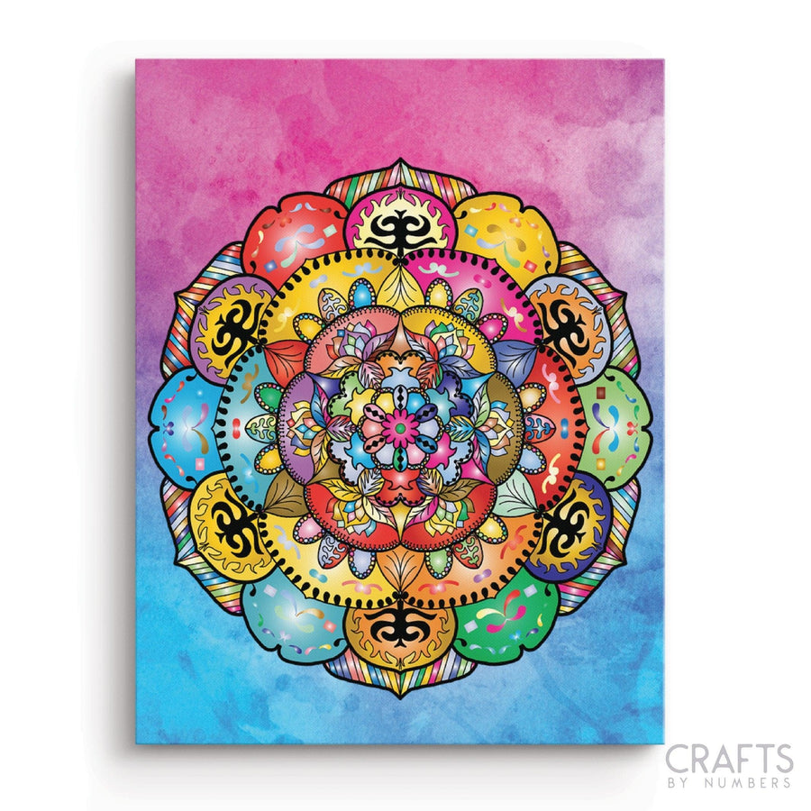 Loyalty - Mandala - Crafty By Numbers - Paint by Numbers - Paint by Numbers for Adults - Painting - Canvas - Custom Paint by Numbers