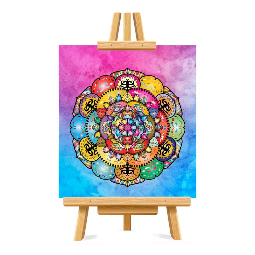 Loyalty - Mandala - Crafty By Numbers - Paint by Numbers - Paint by Numbers for Adults - Painting - Canvas - Custom Paint by Numbers