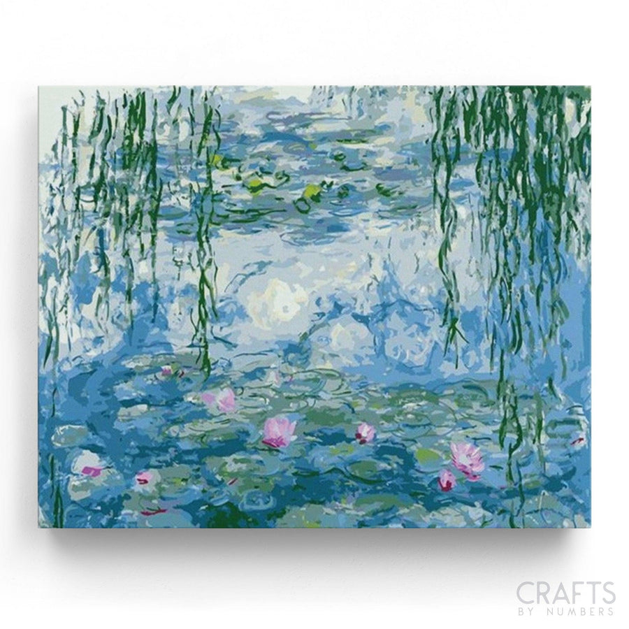 Nenúfares - Claude Monet - Crafty By Numbers - Paint by Numbers - Paint by Numbers for Adults - Painting - Canvas - Custom Paint by Numbers