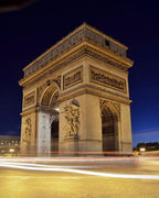 Night View Of Arc De Triomphe - Crafty By Numbers - Paint by Numbers - Paint by Numbers for Adults - Painting - Canvas - Custom Paint by Numbers
