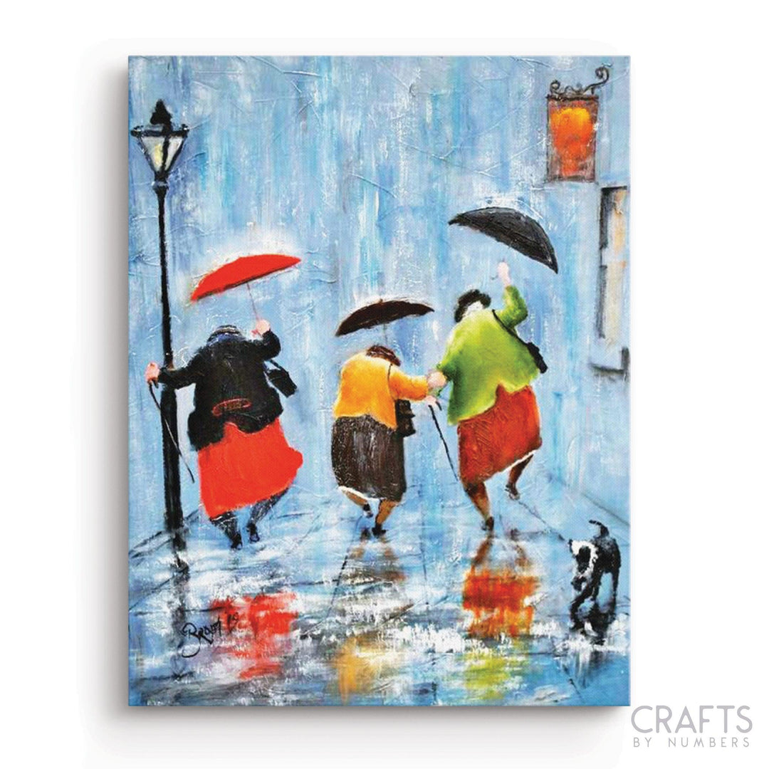 Old Friends Enjoy Rain – Crafty By Numbers