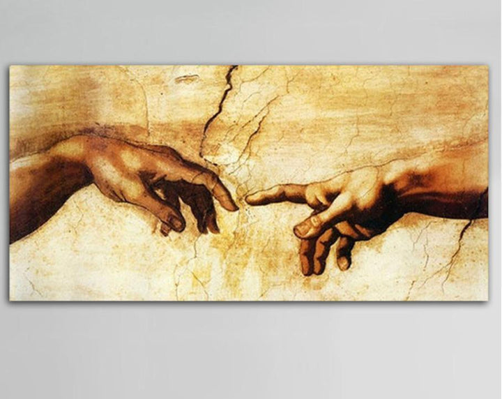 The Creation of Adam - Miguel Angel - Crafty By Numbers - Paint by Numbers - Paint by Numbers for Adults - Painting - Canvas - Custom Paint by Numbers