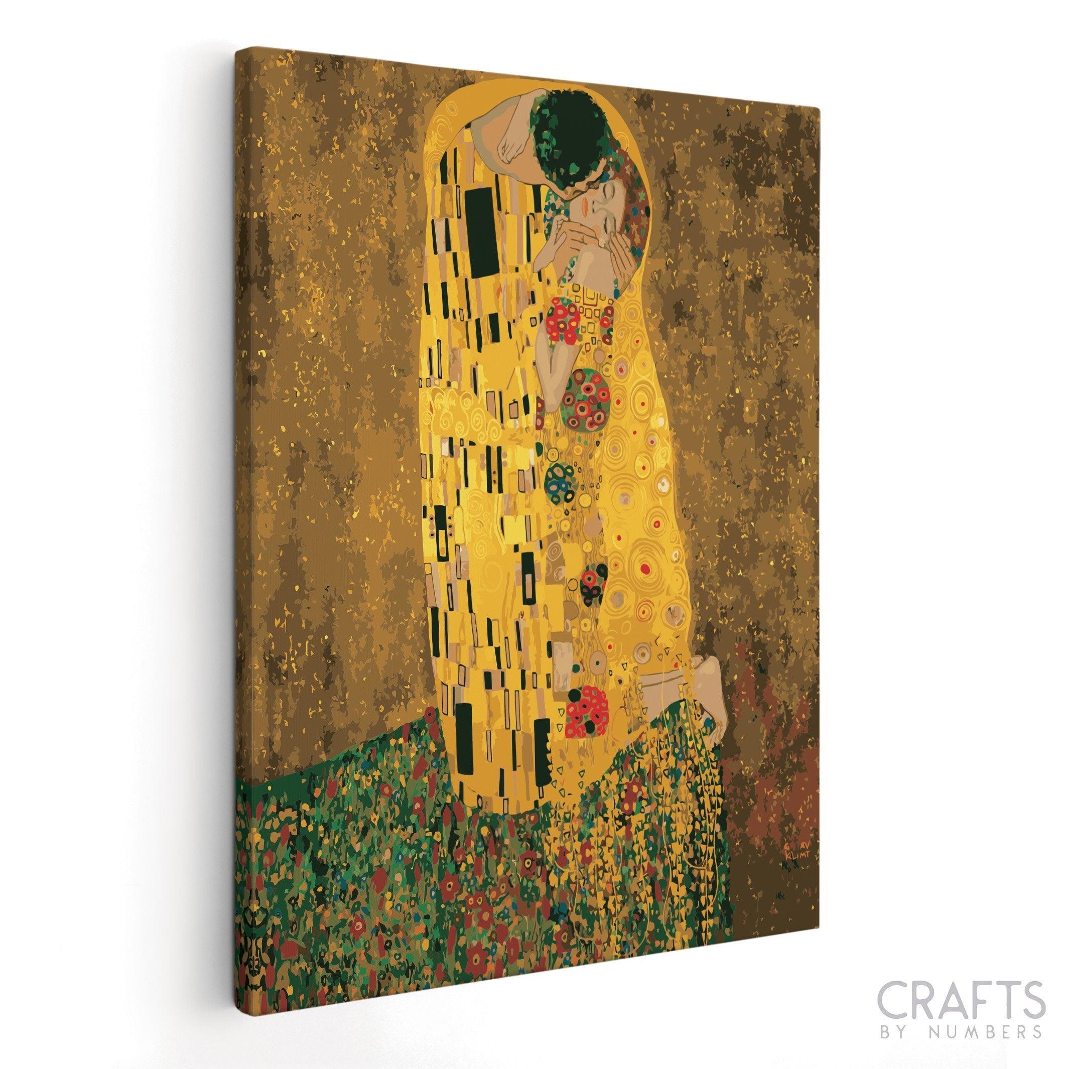 The Kiss Gustav Klimt Crafty By Numbers