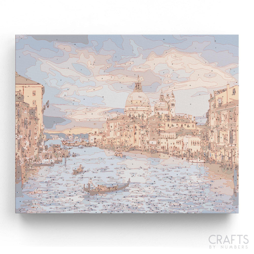 Venice City - Crafty By Numbers - Paint by Numbers - Paint by Numbers for Adults - Painting - Canvas - Custom Paint by Numbers
